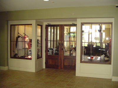 Pro shop from East entrance
