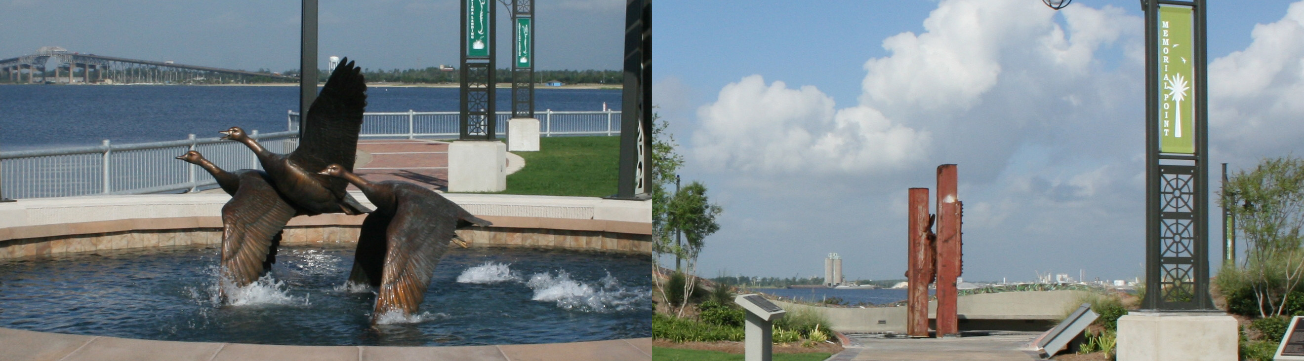 Louisiana Landing & Memorial Point