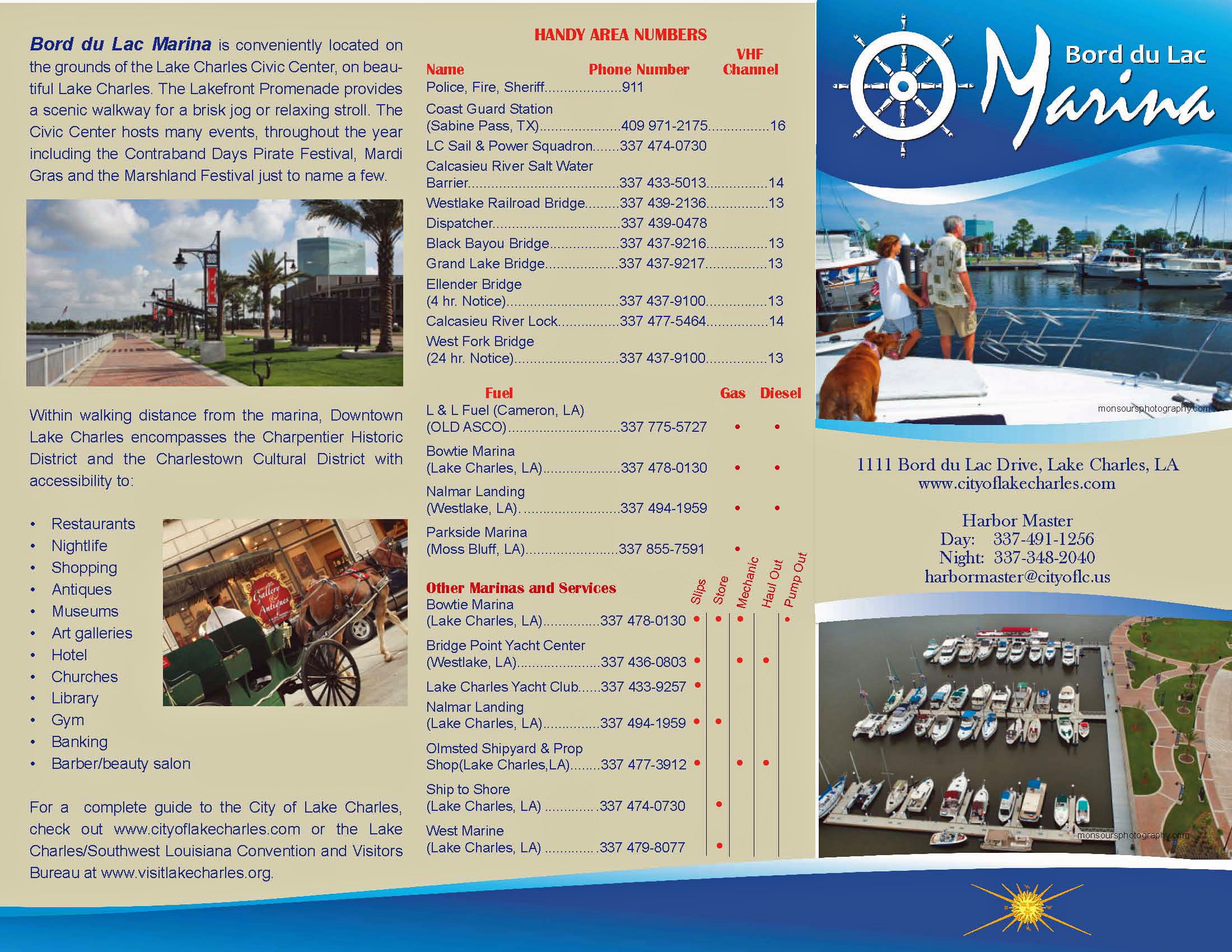 marina brouchure