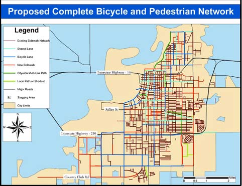 Recommendations for proposed routes
