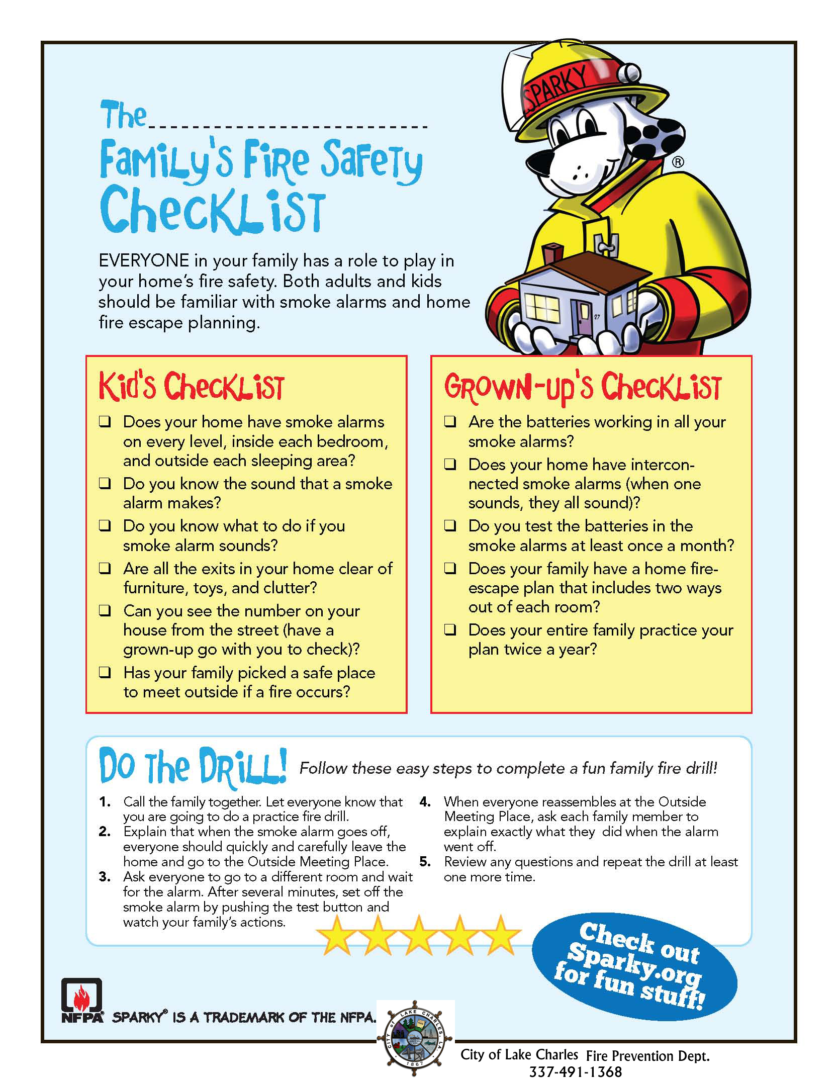 City of Lake Charles, Louisiana / site Tools Fire Prevention Week 2011