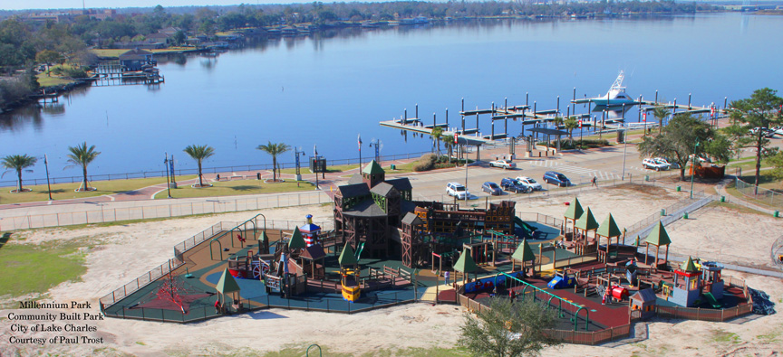 Millennium Park Lake Charles Louisiana