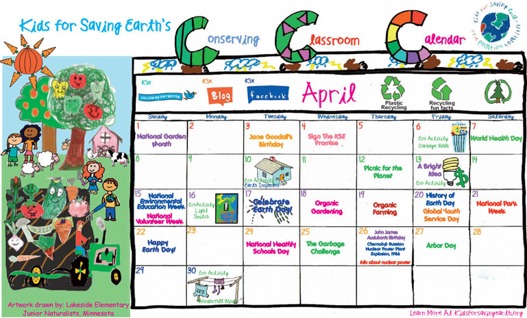 www.kidsforsavingearth.org