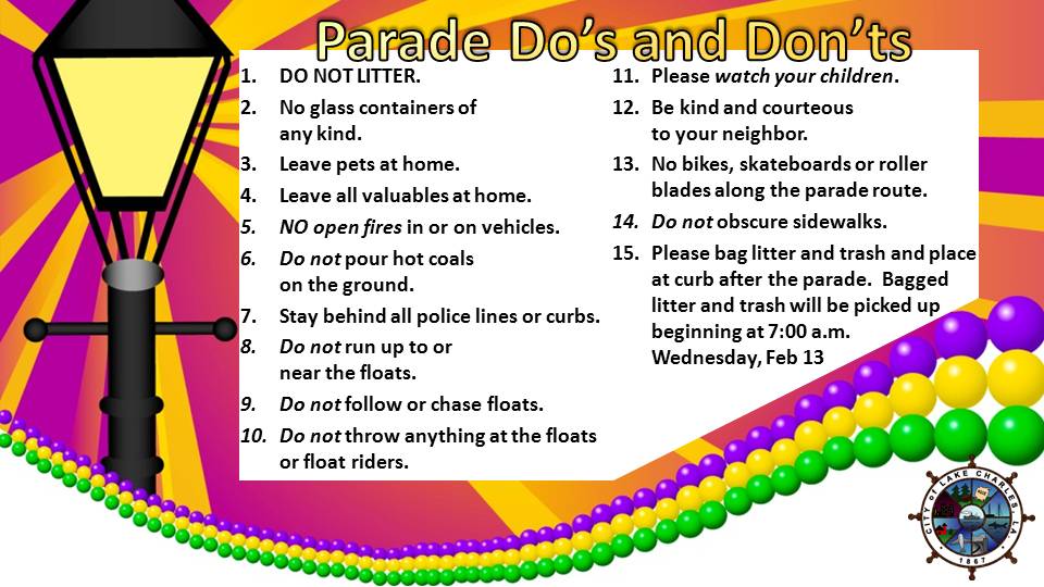 Mardi Gras Parade Do's and Don'ts
