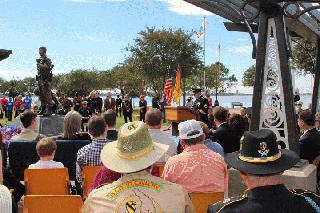 First Lieutenant Douglas B. Fournet Memorial Dedication 11-9-13