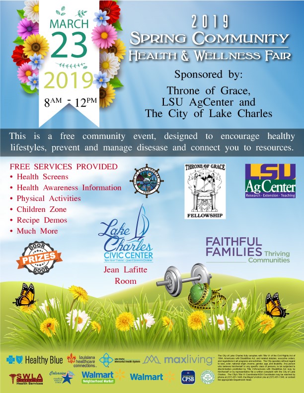 Document Center / Spring Community Health and Wellness Fair Planned