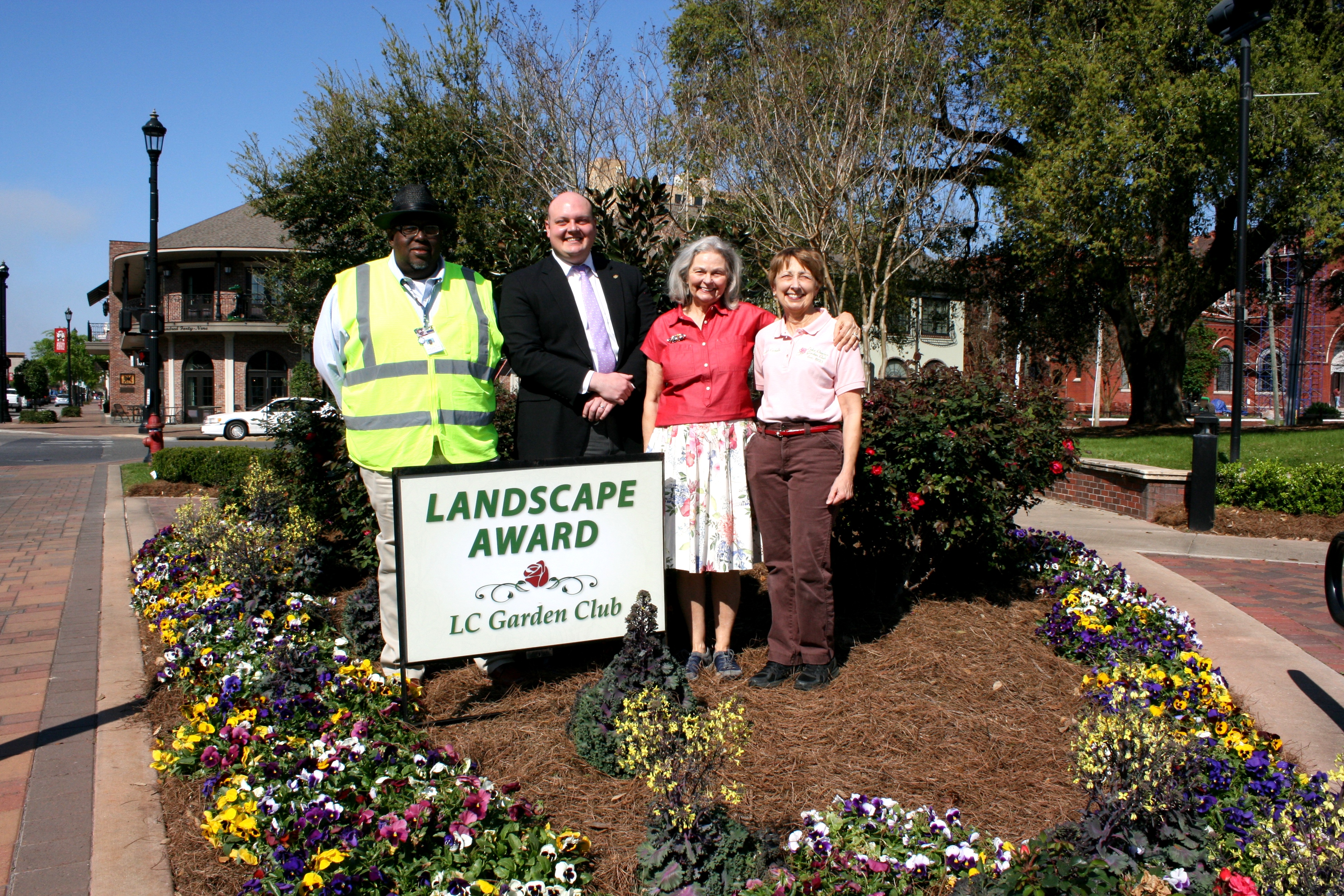 Document Center / City Receives Garden Club's Outstanding Landscape