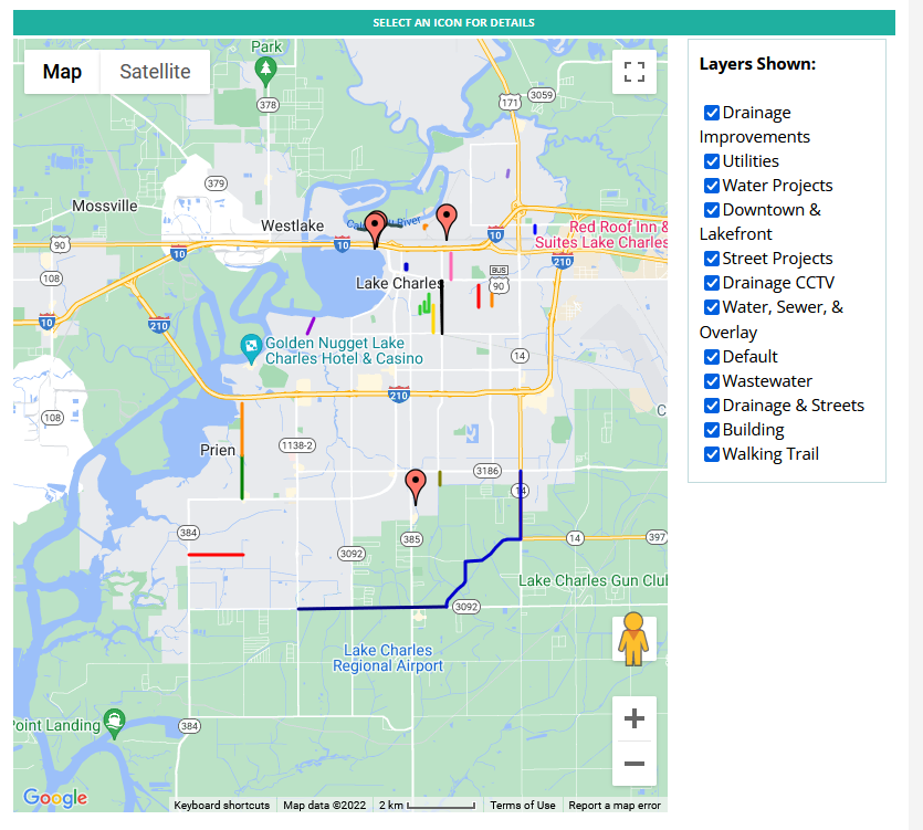 city project map