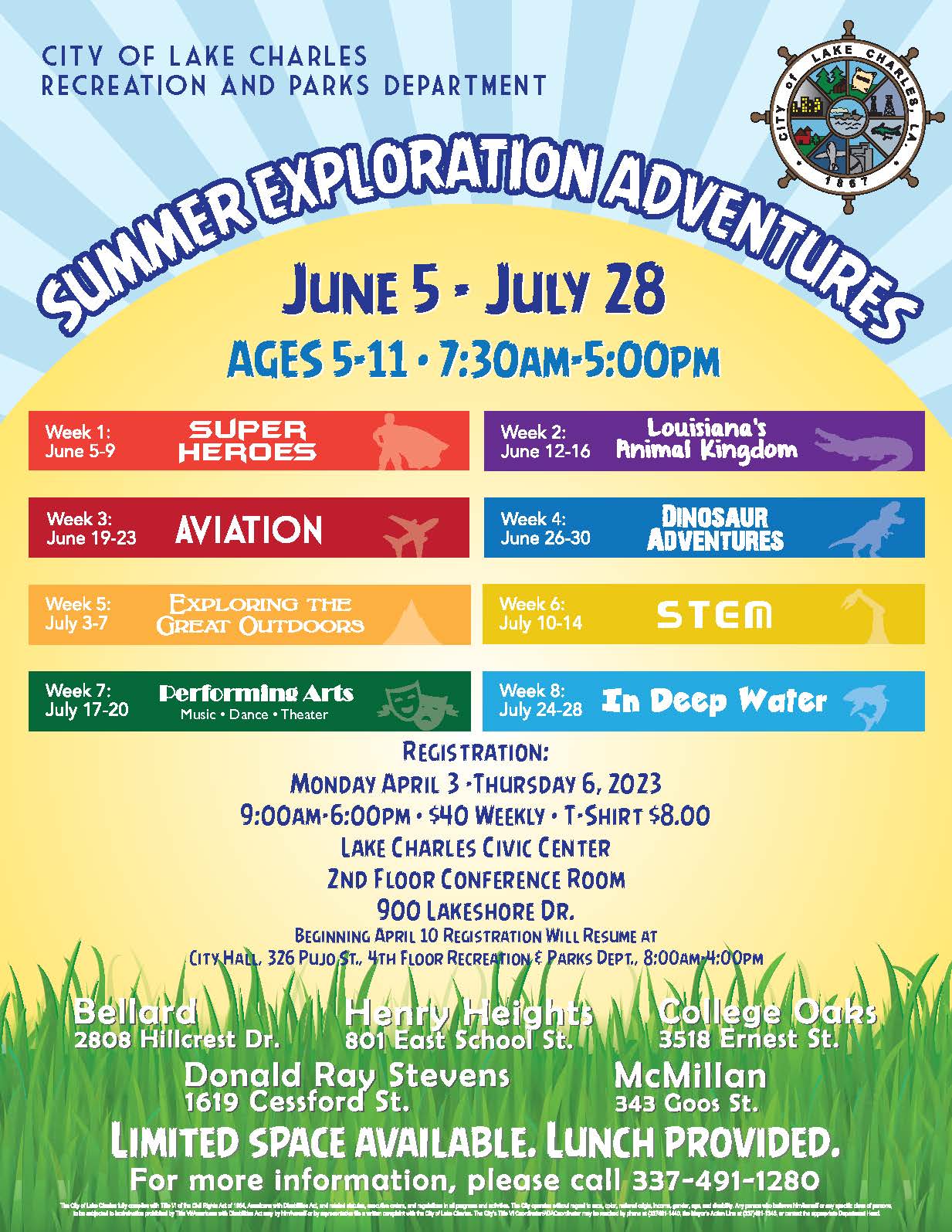 Summer Camp Flyer