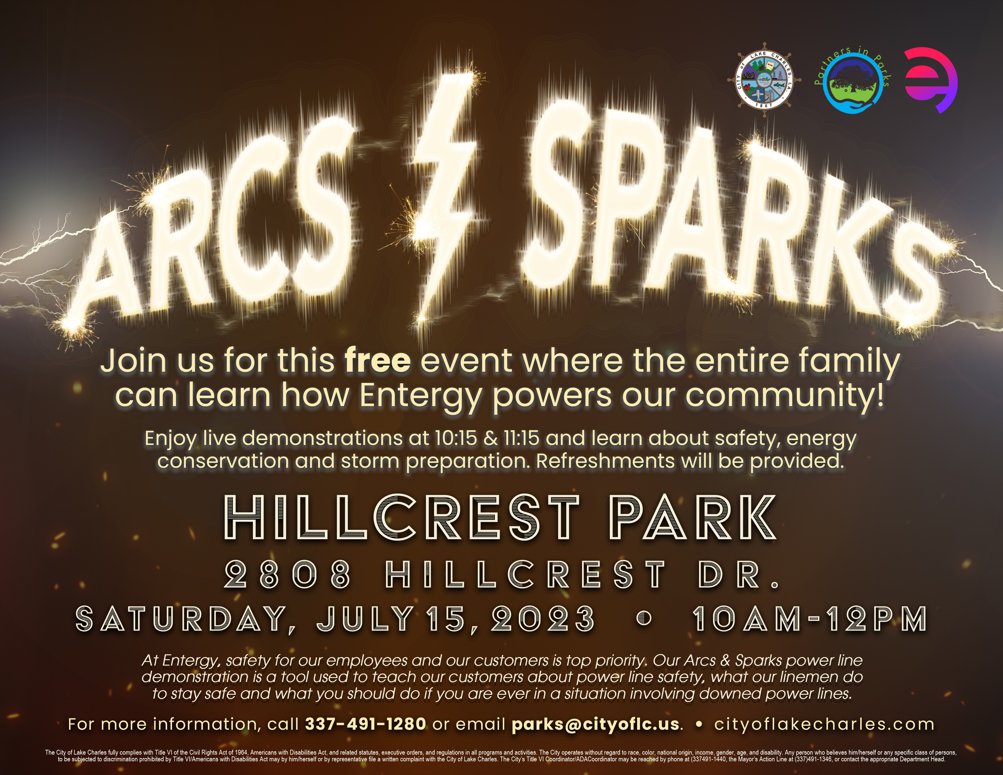 Arcs and Sparks