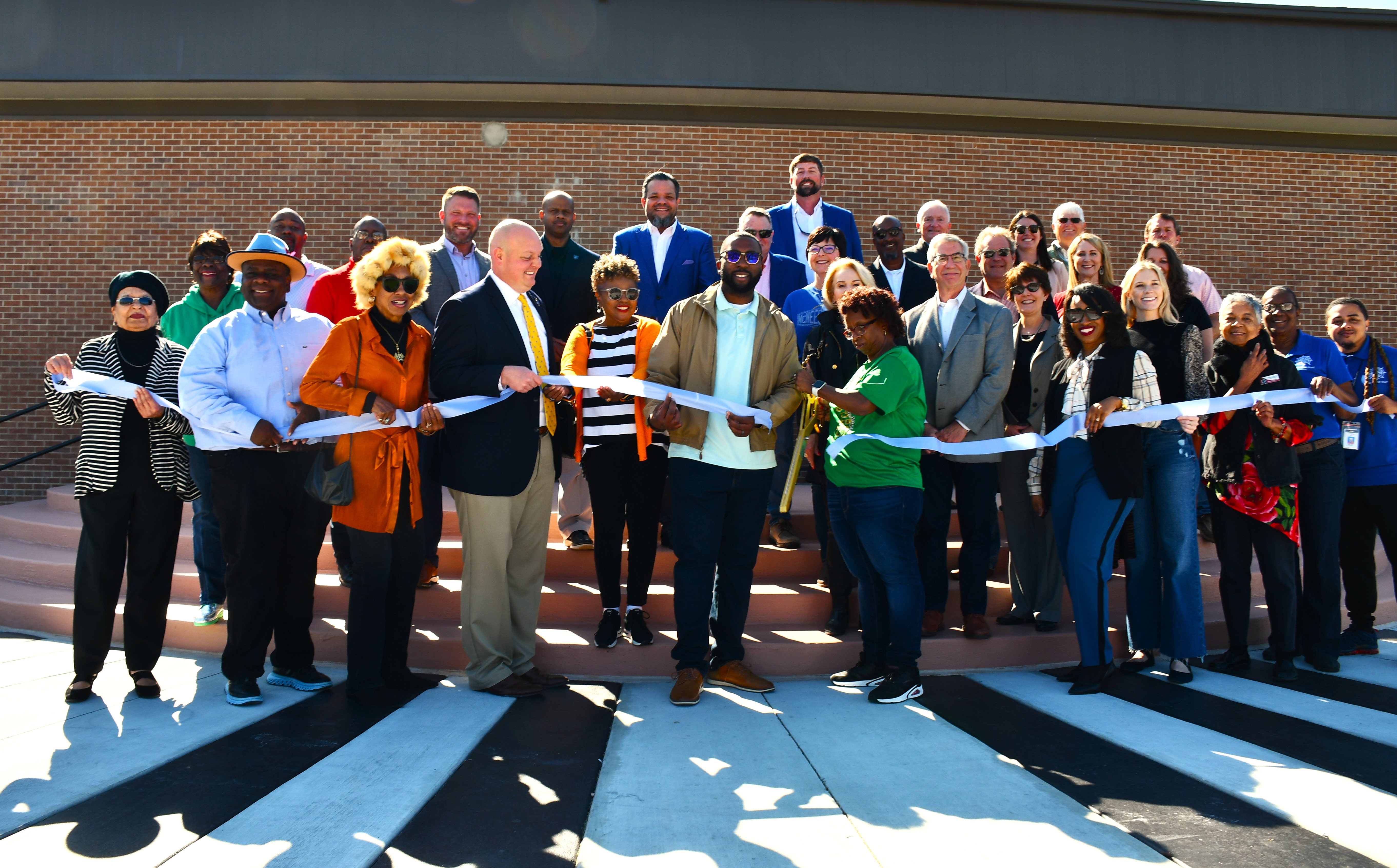 Nellie Lutcher Park Ribbon Cutting